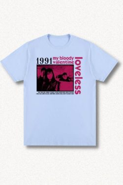 Loveless Tee - Retro Y2K Fashion, 90s Grunge Style, Perfect for Y2K Summer Outfits