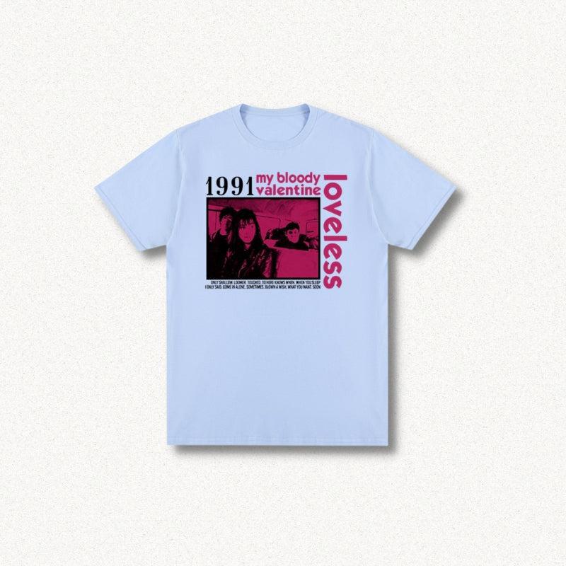 Loveless Tee - Retro Y2K Fashion, 90s Grunge Style, Perfect for Y2K Summer Outfits