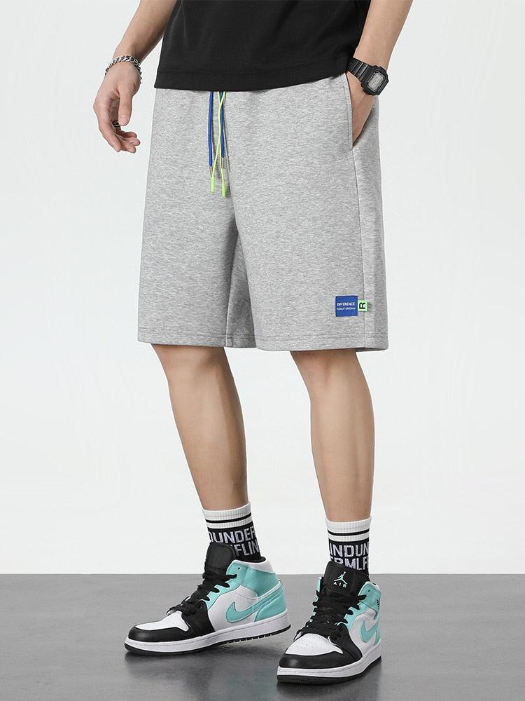 Retro Y2K Colored Laces Sweatshorts - Perfect for 90s and Grunge Summer Outfits