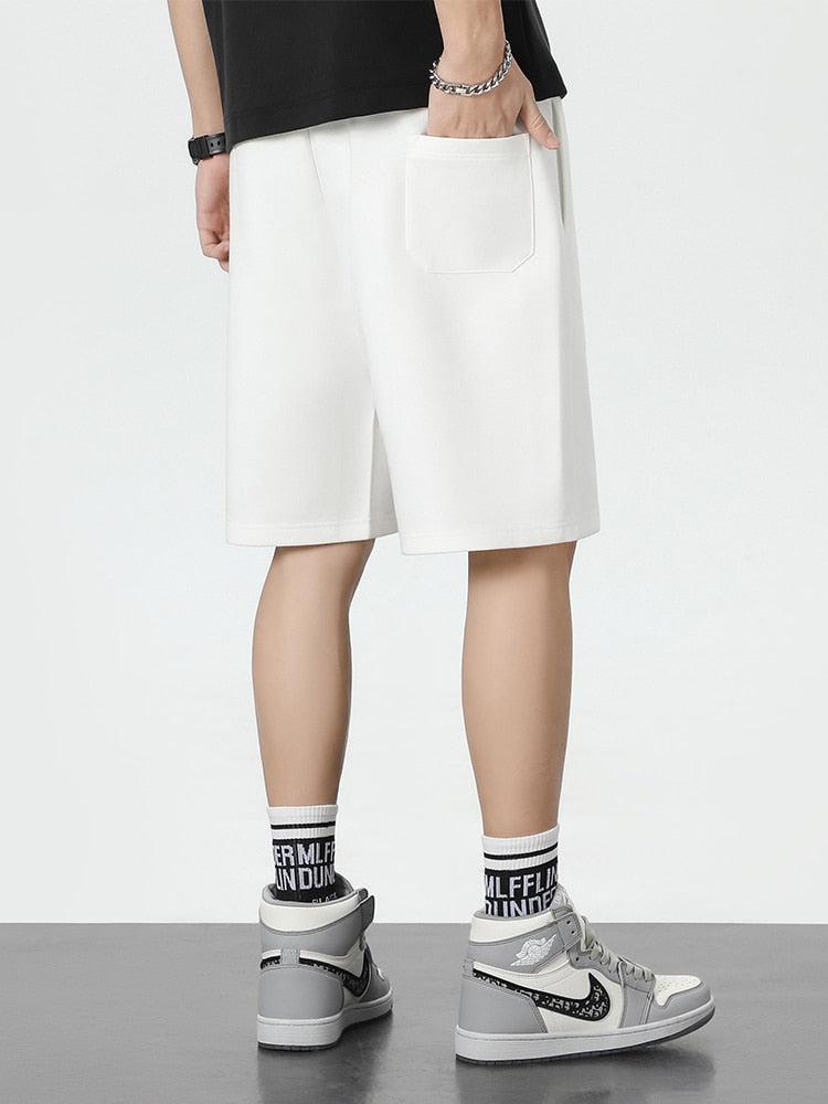 Retro Y2K Colored Laces Sweatshorts - Perfect for 90s and Grunge Summer Outfits