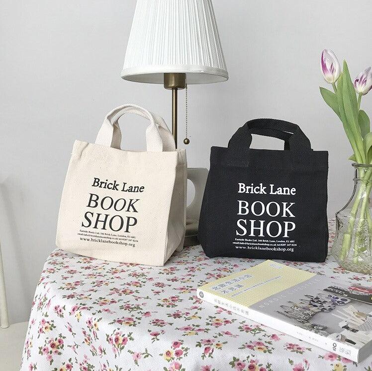 Retro Y2K Fashion Brick Lane Bookshop Cloth Bag - Perfect for 90s and Grunge Outfits