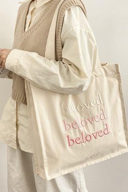 Retro Y2K Grunge Cloth Bag - Perfect for 90s Fashion and Y2K Summer Outfits