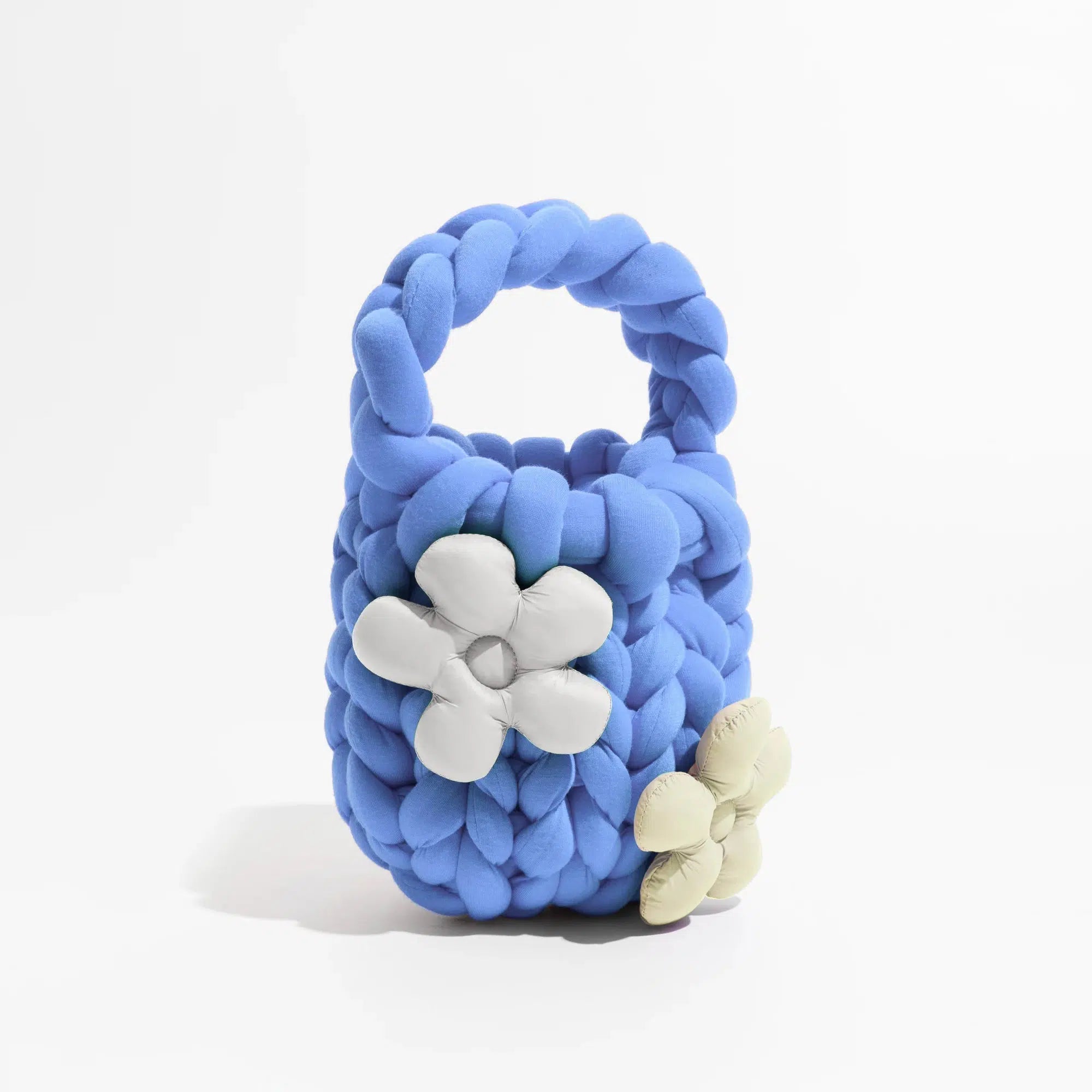 Soft Girl Y2K Fashion Super Bulky Yarn Handbag - Retro Style & 90s Grunge Vibes