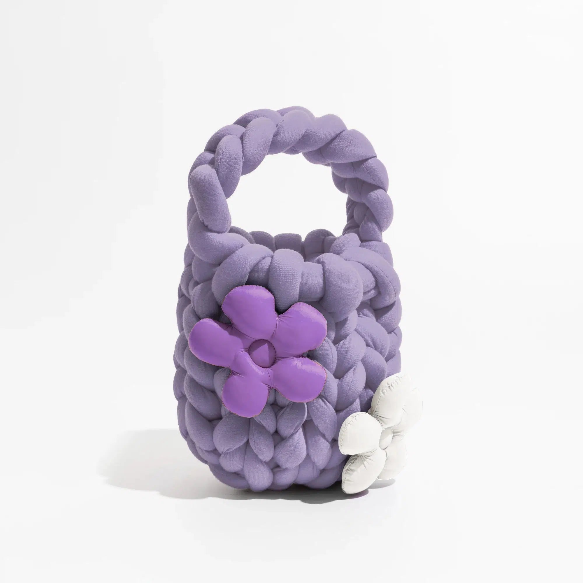 Soft Girl Y2K Fashion Super Bulky Yarn Handbag - Retro Style & 90s Grunge Vibes