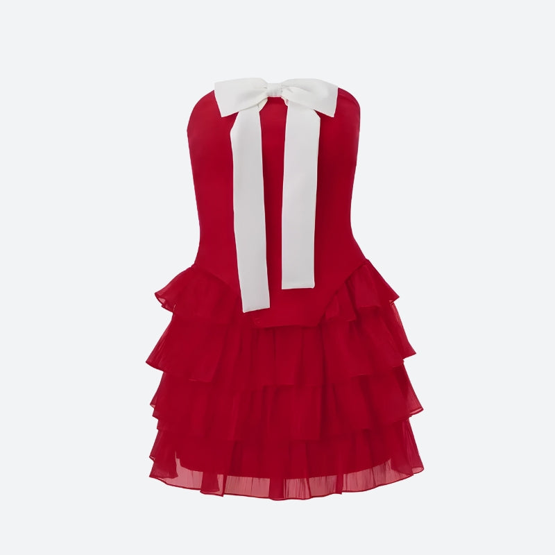 Y2K Coquette Corset Top & Mini Skirt Set - Retro 90s Fashion Outfit