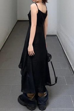 Y2K Fashion Dress-Like Strap Top - Perfect for Retro and 90s Summer Outfits