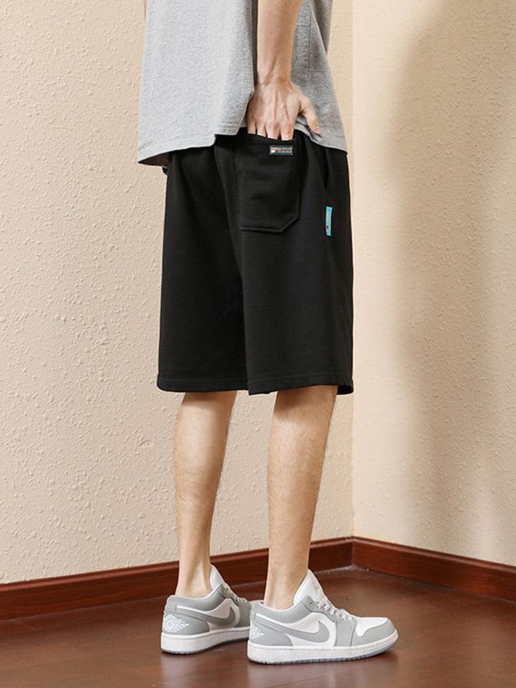 Y2K Retro Colored Laces Striped Sweatshorts - Perfect for 90s and Grunge Outfits