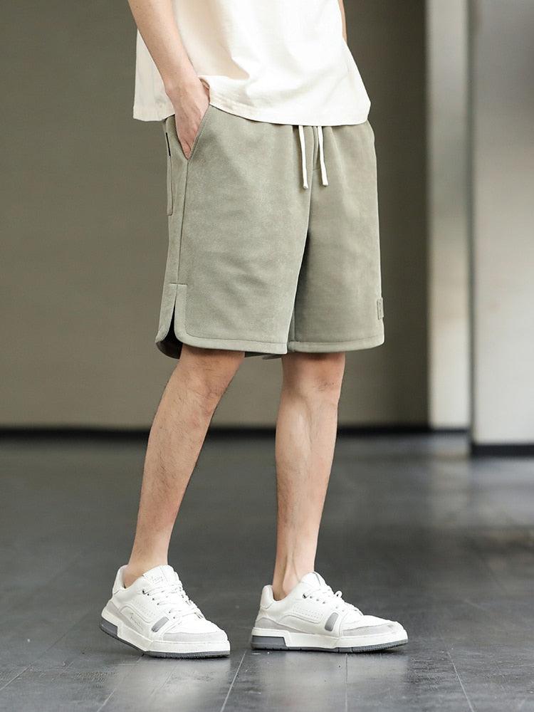 Y2K Retro Drawstring Waist Oversize Sweatshorts - Perfect for 90s Grunge and Summer Outfits