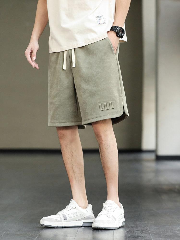 Y2K Retro Drawstring Waist Oversize Sweatshorts - Perfect for 90s Grunge and Summer Outfits