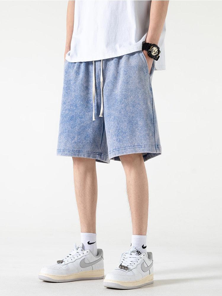 Y2K Retro Soft Boy Drawstring Waist Sweatshorts - Perfect for 90s and Grunge Outfits