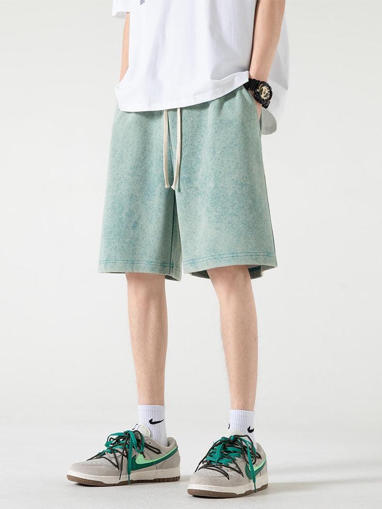Y2K Retro Soft Boy Drawstring Waist Sweatshorts - Perfect for 90s and Grunge Outfits