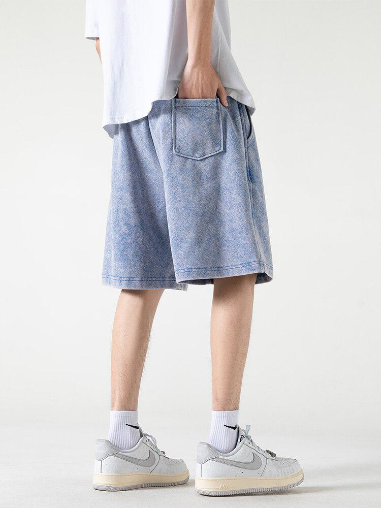 Y2K Retro Soft Boy Drawstring Waist Sweatshorts - Perfect for 90s and Grunge Outfits