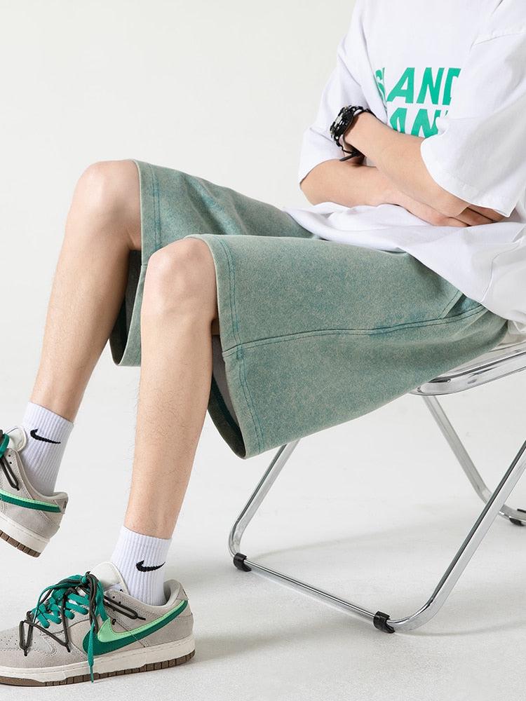 Y2K Retro Soft Boy Drawstring Waist Sweatshorts - Perfect for 90s and Grunge Outfits