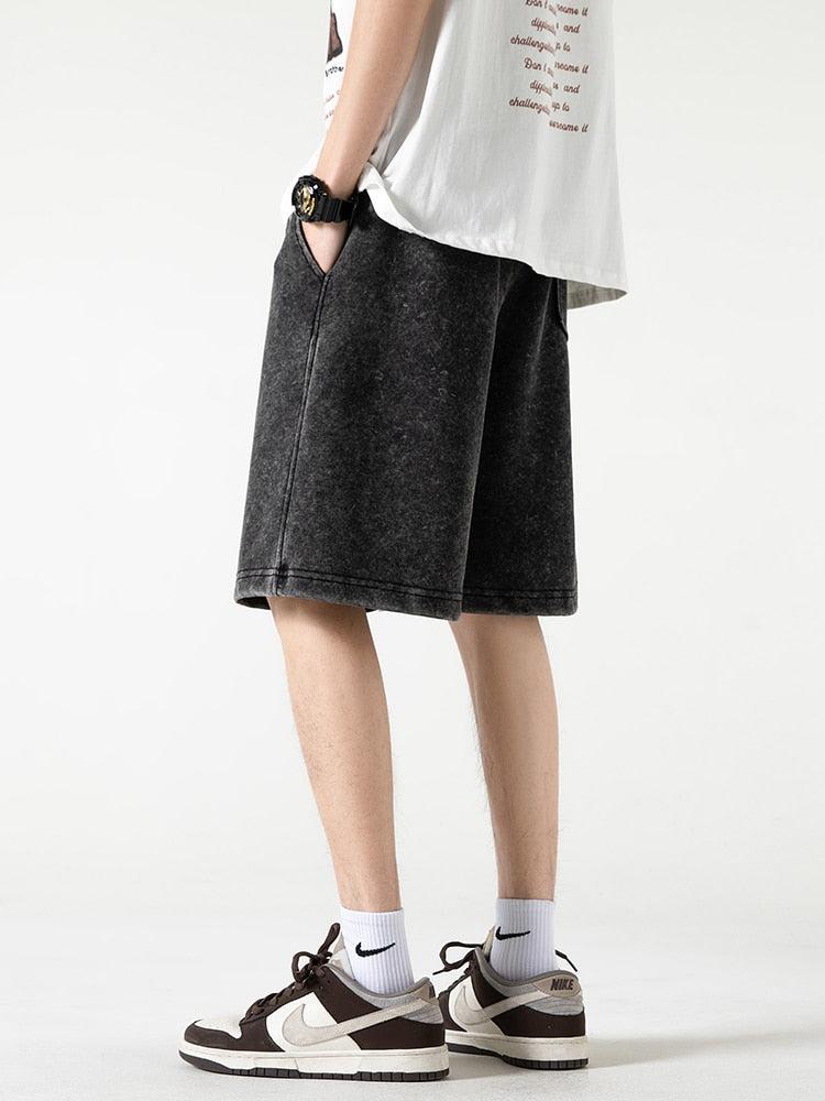 Y2K Retro Soft Boy Drawstring Waist Sweatshorts - Perfect for 90s and Grunge Outfits