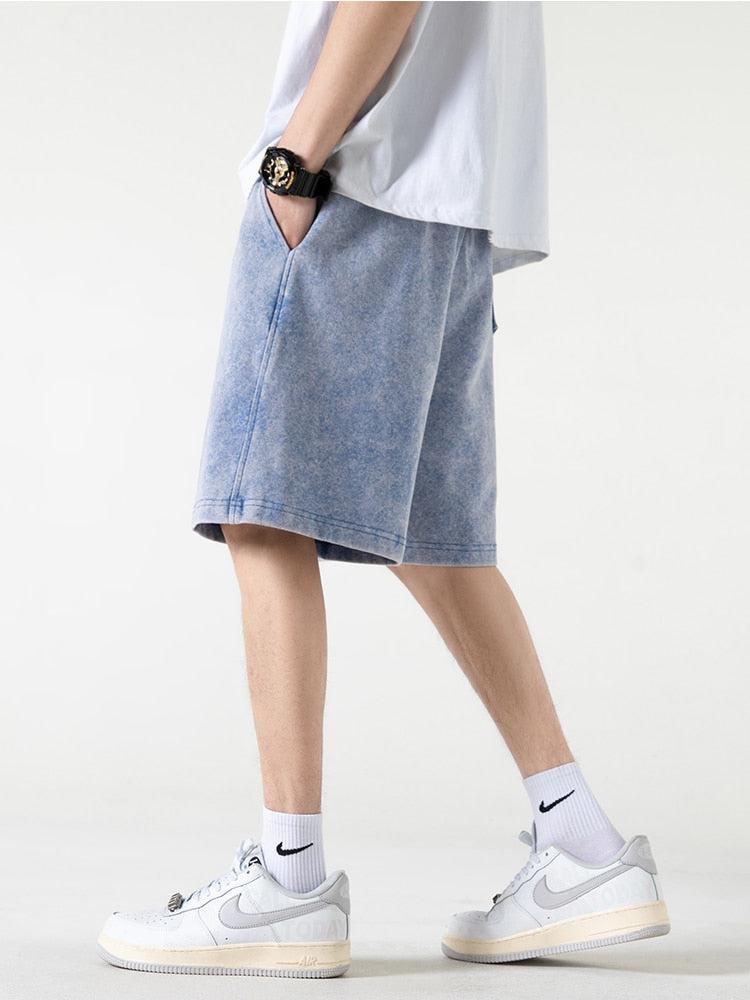Y2K Retro Soft Boy Drawstring Waist Sweatshorts - Perfect for 90s and Grunge Outfits