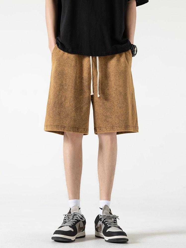 Y2K Retro Soft Boy Drawstring Waist Sweatshorts - Perfect for 90s and Grunge Outfits