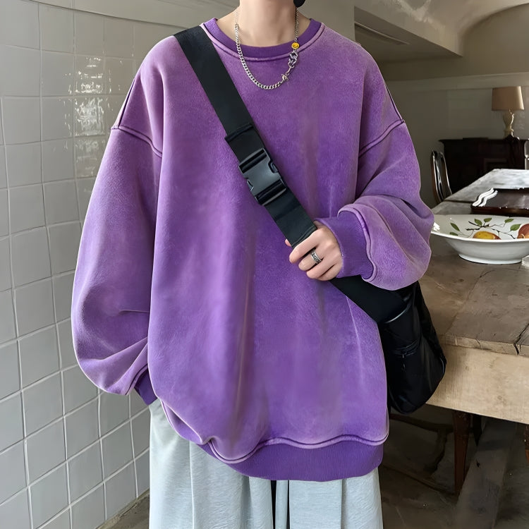 Y2K Retro Soft Boy Oversized Sweatshirt - Perfect for 90s and Grunge Outfits