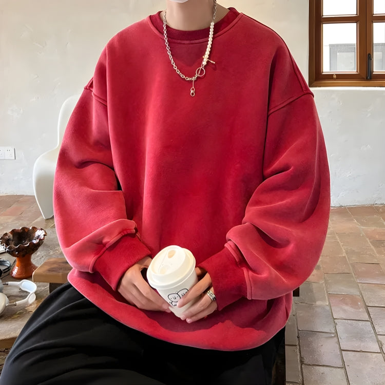 Y2K Retro Soft Boy Oversized Sweatshirt - Perfect for 90s and Grunge Outfits