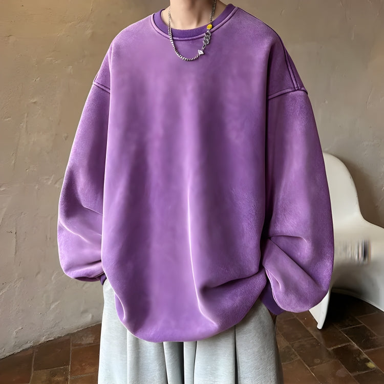 Y2K Retro Soft Boy Oversized Sweatshirt - Perfect for 90s and Grunge Outfits