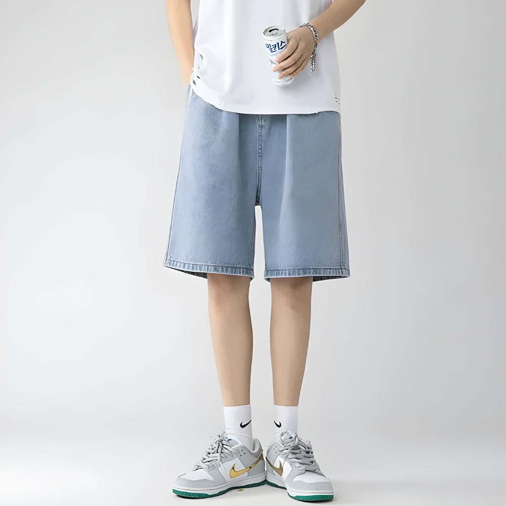 Y2K Retro Soft Boy Wide Leg Shorts - Perfect for 90s and Grunge Outfits