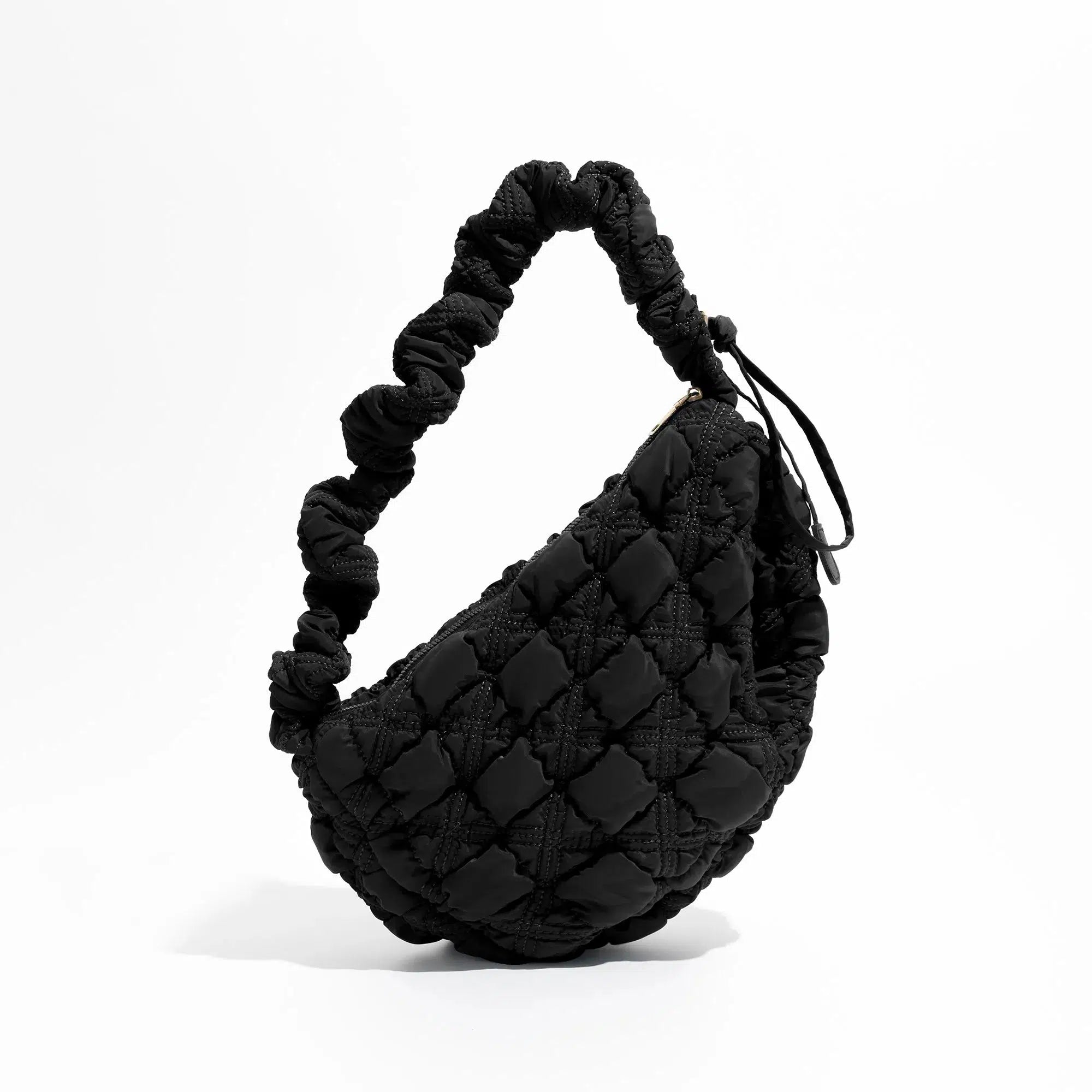 Y2K Retro Soft Girl Quilted Bubble Shoulder Bag - Perfect for 90s and Y2K Outfits