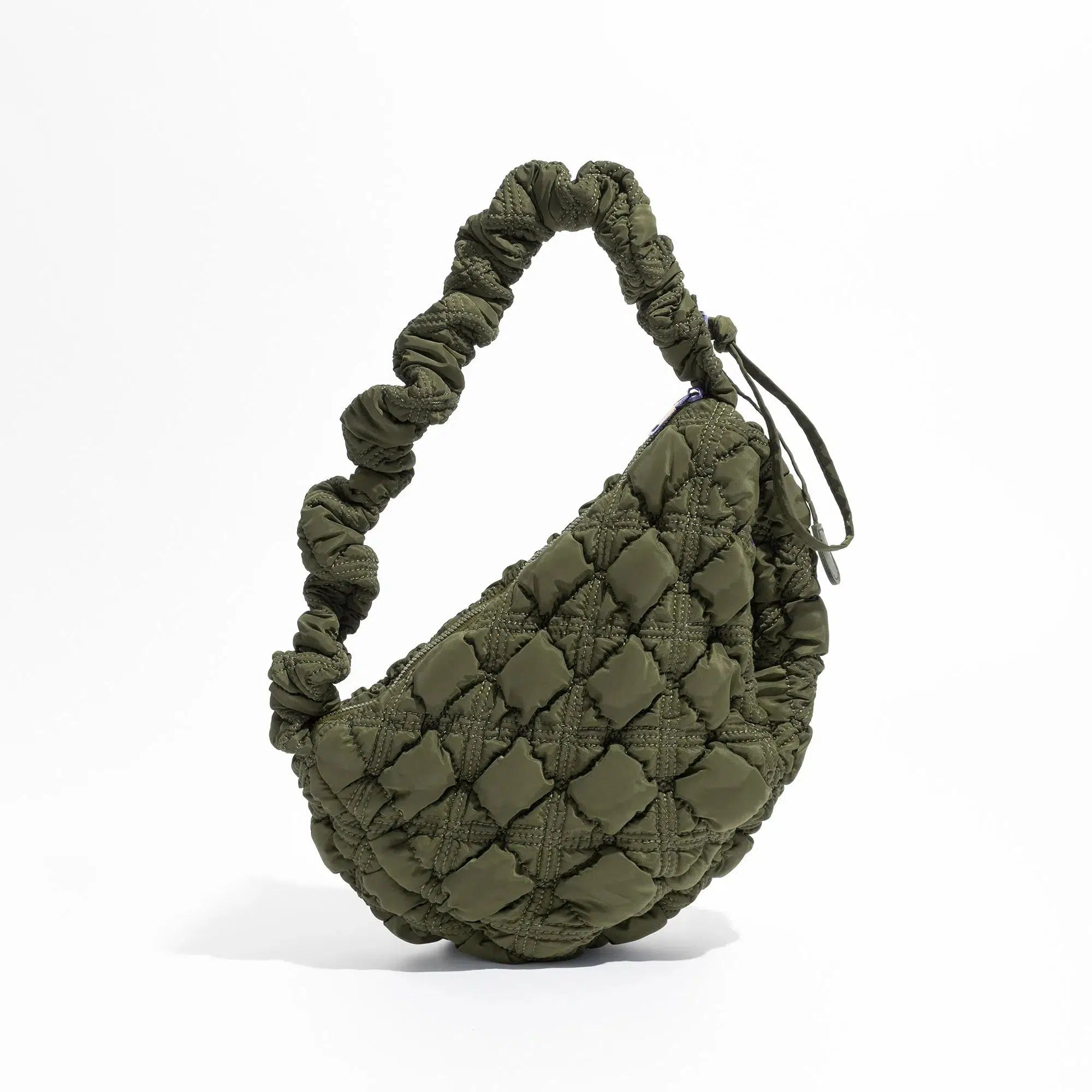 Y2K Retro Soft Girl Quilted Bubble Shoulder Bag - Perfect for 90s and Y2K Outfits