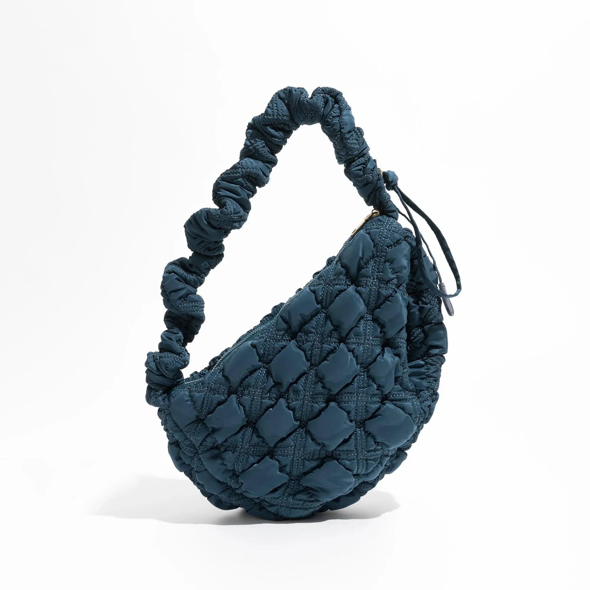 Y2K Retro Soft Girl Quilted Bubble Shoulder Bag - Perfect for 90s and Y2K Outfits