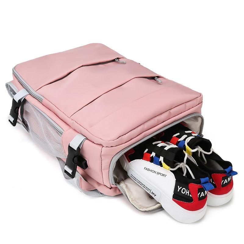 Y2K Retro Soft Girl Travel Backpack with Hidden Pockets - Perfect for 90s and Grunge Outfits