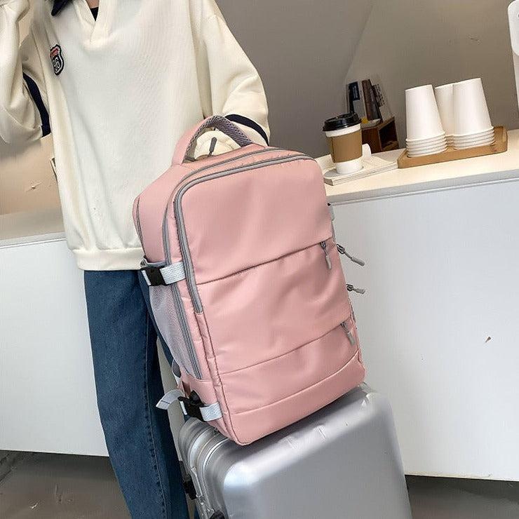 Y2K Retro Soft Girl Travel Backpack with Hidden Pockets - Perfect for 90s and Grunge Outfits