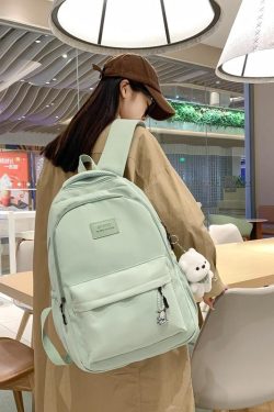 Y2K Retro Soft Girl Waterproof School Backpack - Perfect for 90s and Y2K Outfits
