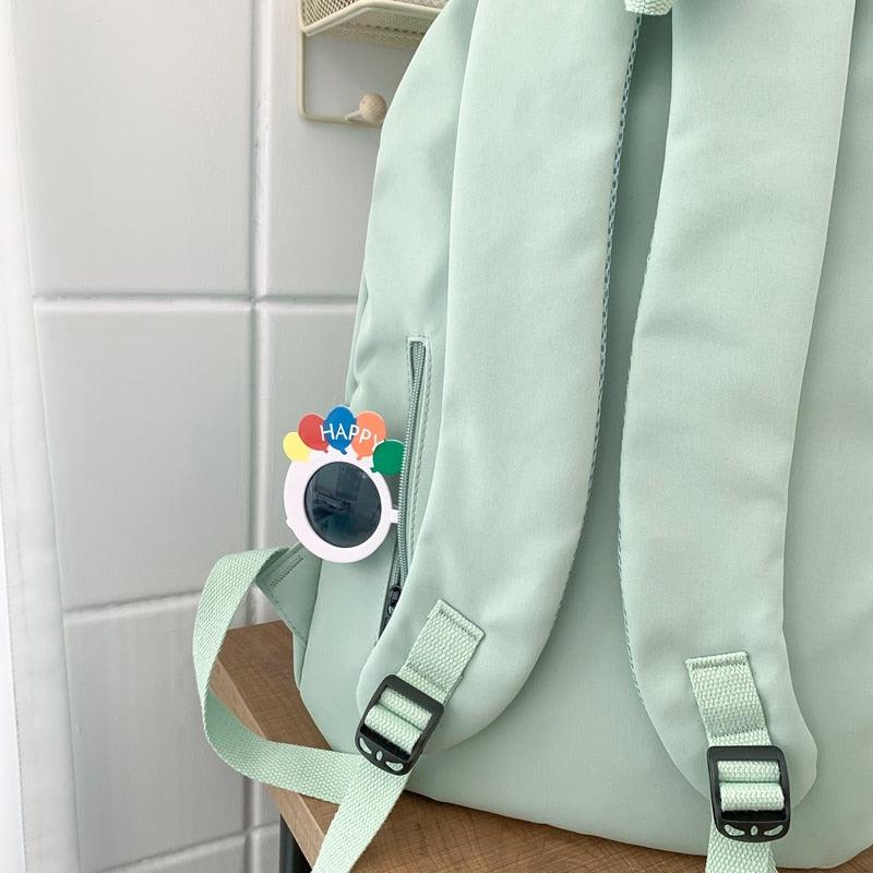 Y2K Retro Soft Girl Waterproof School Backpack - Perfect for 90s and Y2K Outfits