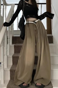 Y2K Retro Style Extreme Wide Leg Pants - Perfect for 90s and Grunge Outfits