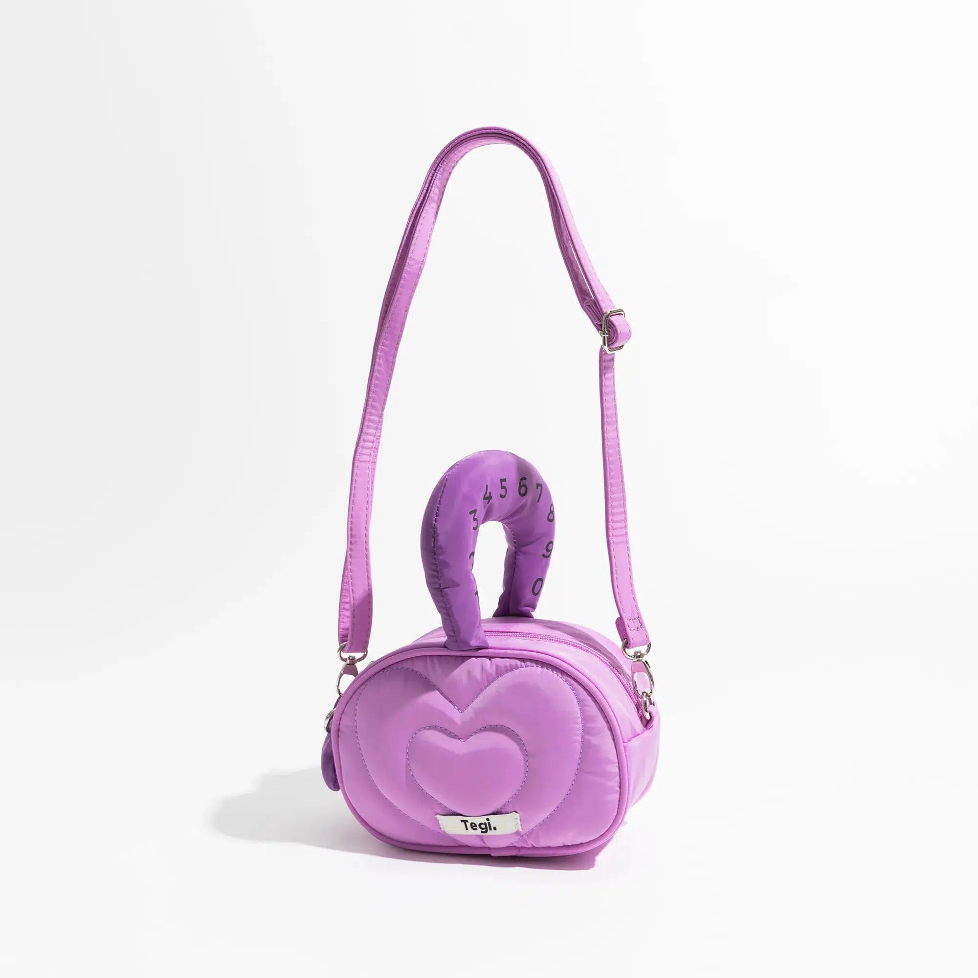Y2K Retro Weirdcore Heart Puffer Handbag - Perfect for 90s and Y2K Outfits