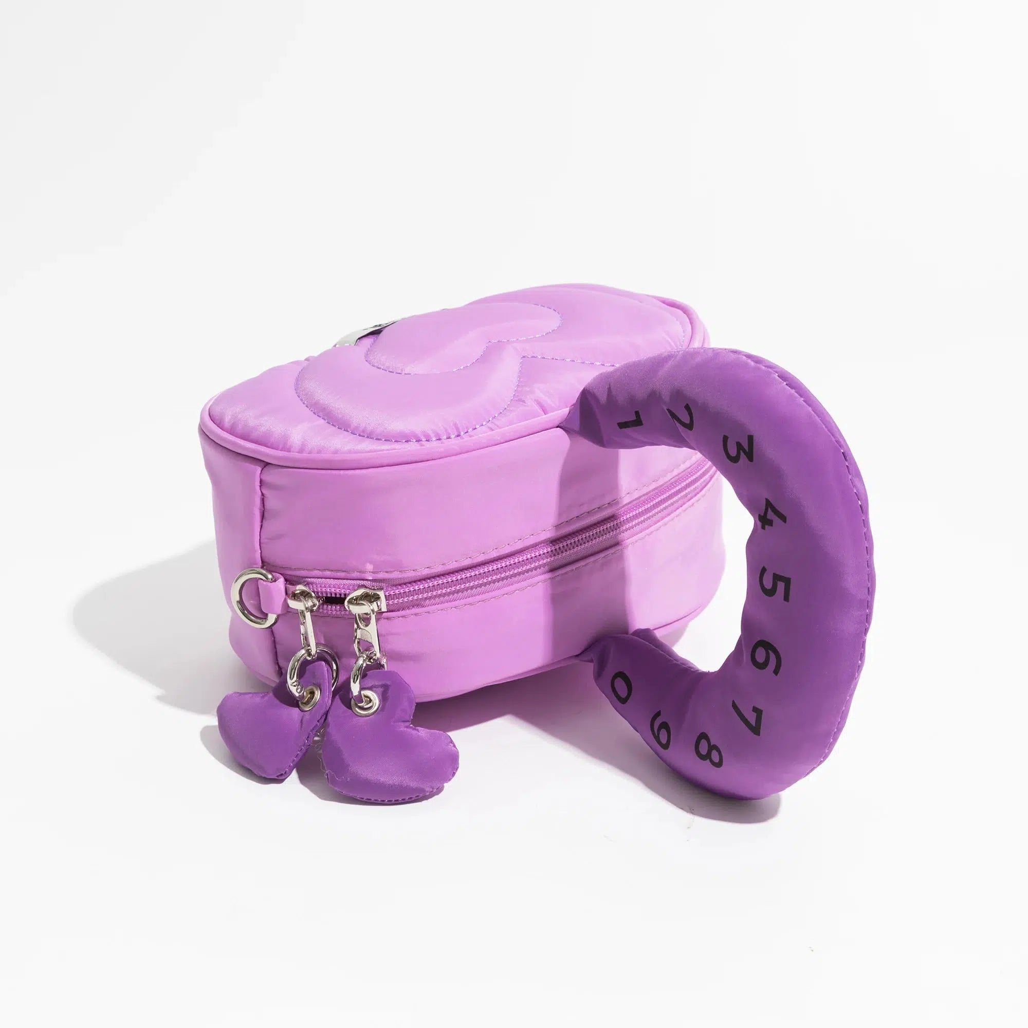 Y2K Retro Weirdcore Heart Puffer Handbag - Perfect for 90s and Y2K Outfits
