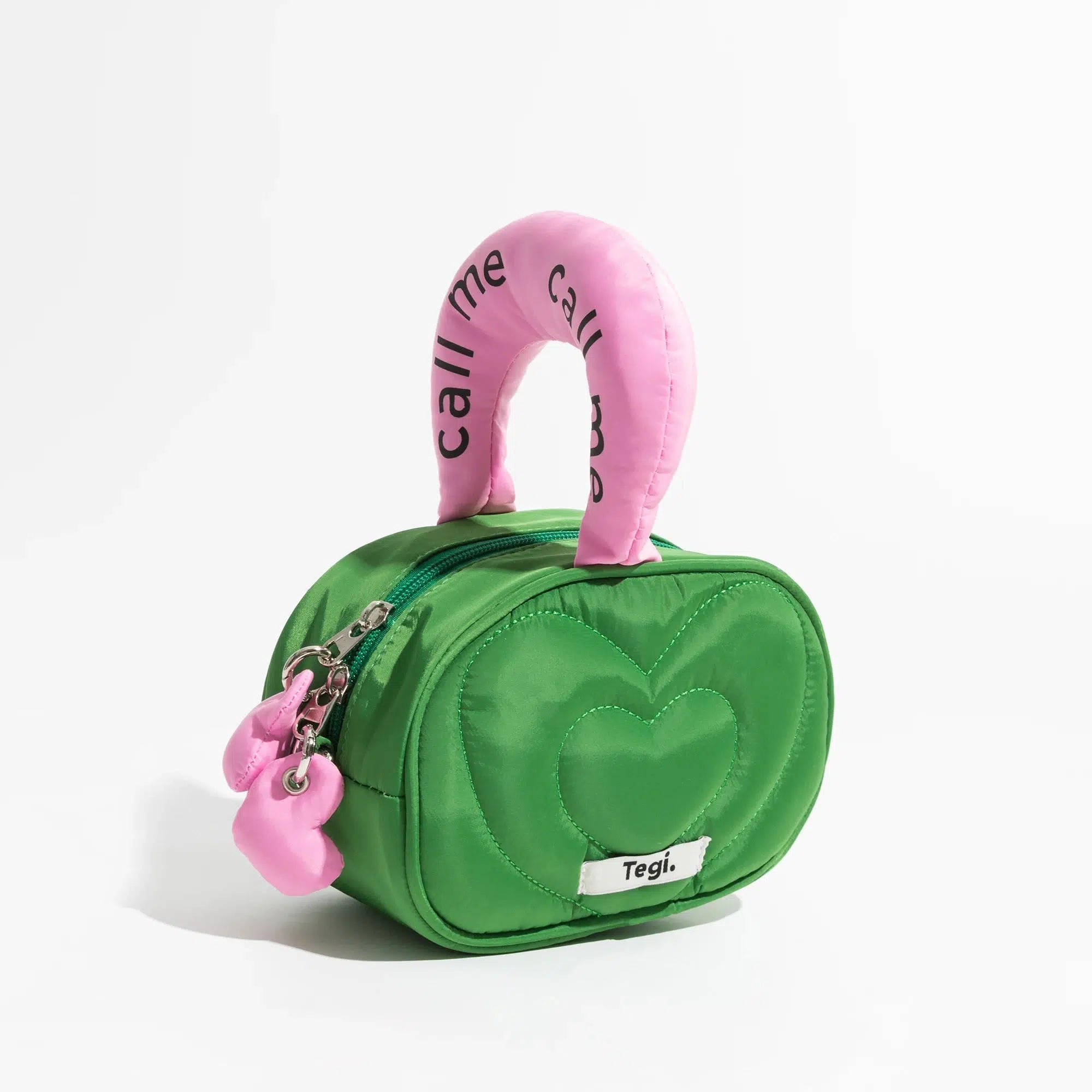 Y2K Retro Weirdcore Heart Puffer Handbag - Perfect for 90s and Y2K Outfits