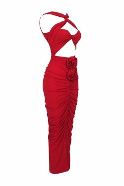 Adalaide Maxi Dress - Y2K Summer Grunge Outfit, 90S Fashion, Retro Style, Pastel Goth Vibes