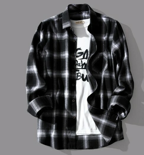 Adalynn Long Sleeve Plaid - Y2K Grunge 90S Fashion, Retro Summer Outfit, Pastel Goth Style