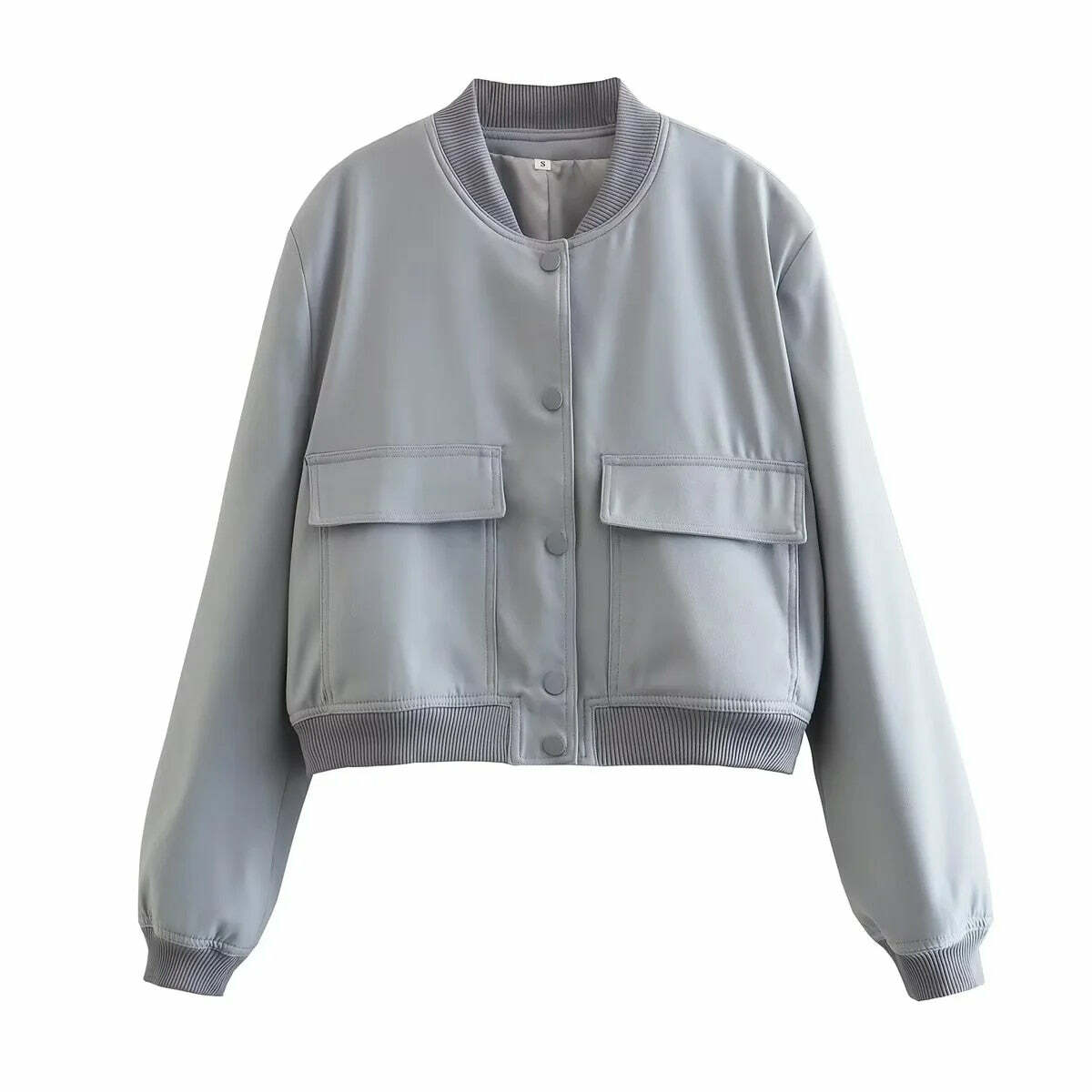 Adanna Bomber Jacket - Y2K Summer Grunge, 90S Retro, Pastel Goth, Y2K Club & Party