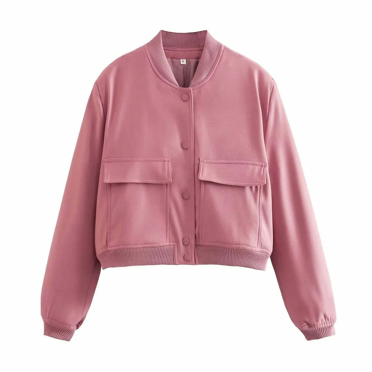 Adanna Bomber Jacket - Y2K Summer Grunge, 90S Retro, Pastel Goth, Y2K Club & Party