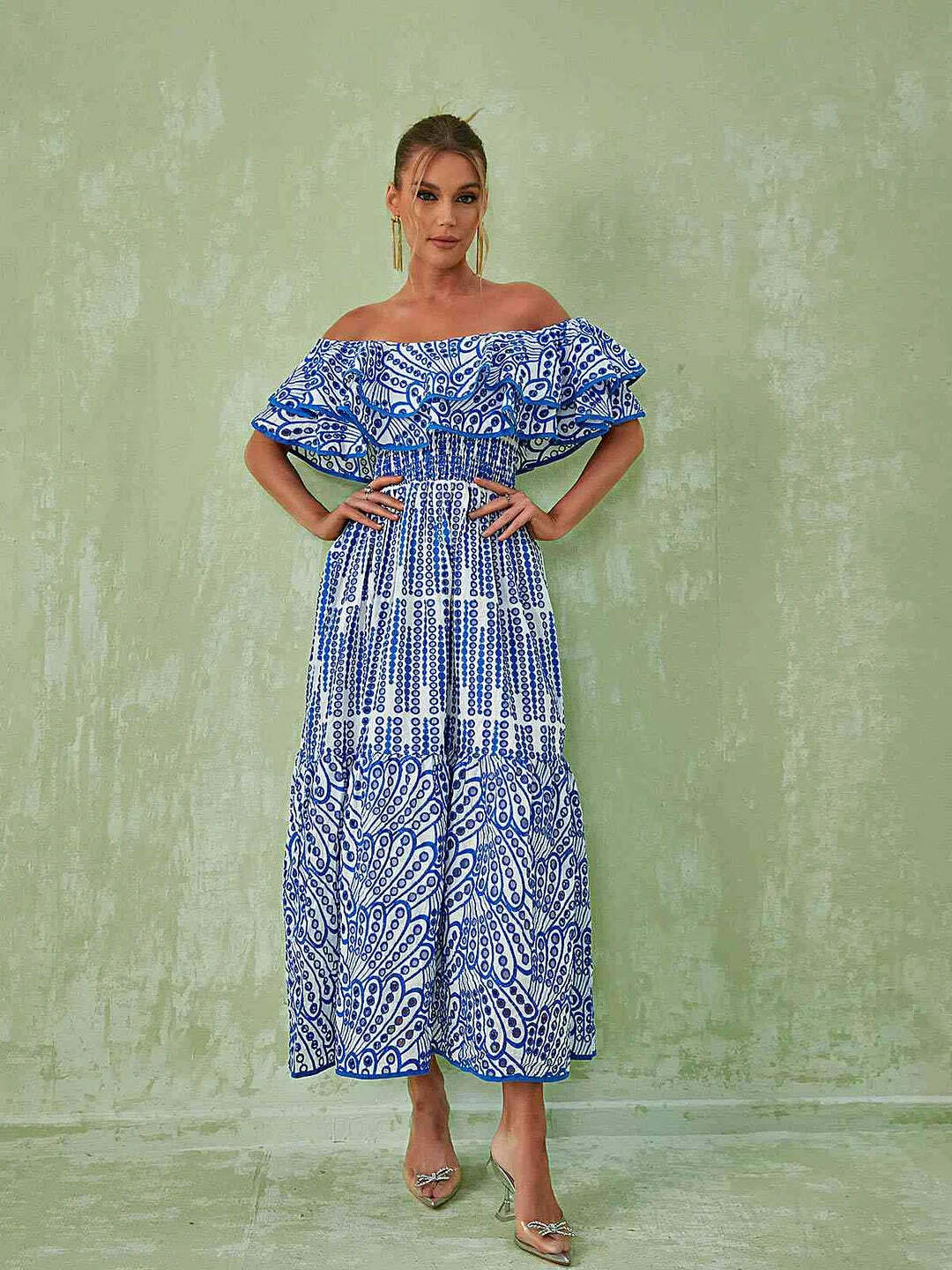 Adeen Maxi Dress - Y2K Summer Grunge Outfit, 90S Fashion, Retro Style, Y2K Party & Club Out