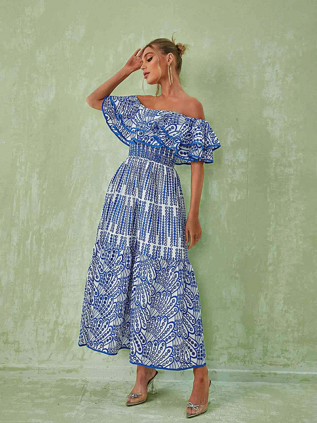 Adeen Maxi Dress - Y2K Summer Grunge Outfit, 90S Fashion, Retro Style, Y2K Party & Club Out