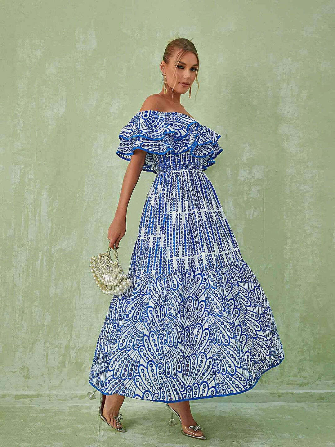 Adeen Maxi Dress - Y2K Summer Grunge Outfit, 90S Fashion, Retro Style, Y2K Party & Club Out