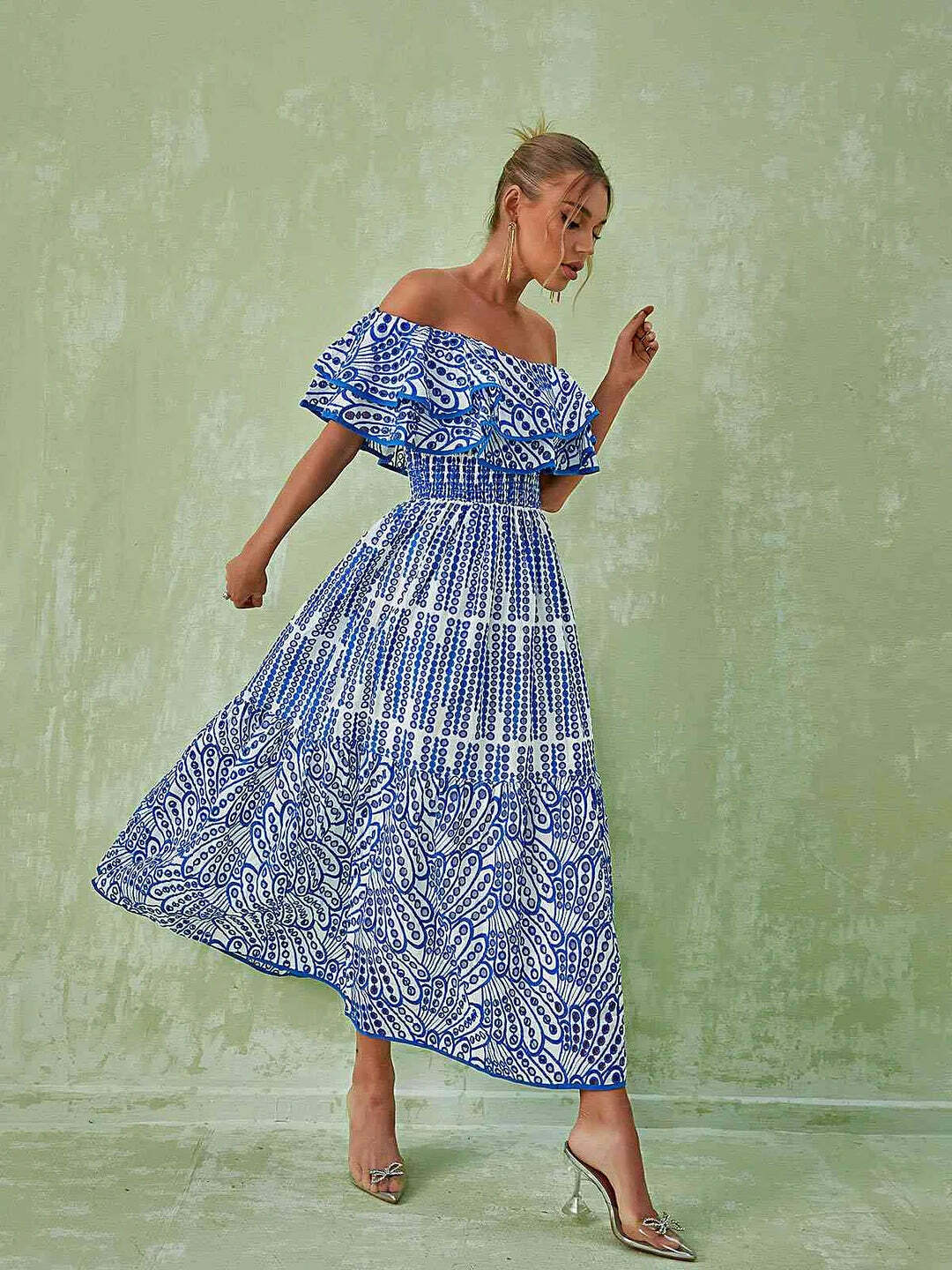 Adeen Maxi Dress - Y2K Summer Grunge Outfit, 90S Fashion, Retro Style, Y2K Party & Club Out