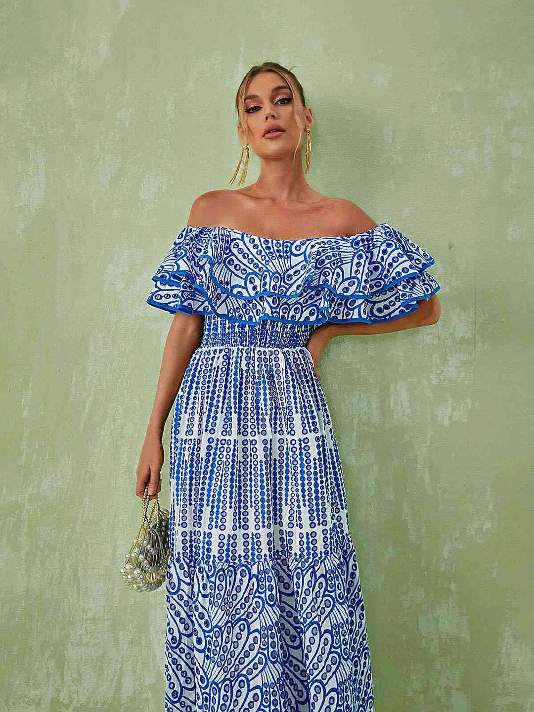Adeen Maxi Dress - Y2K Summer Grunge Outfit, 90S Fashion, Retro Style, Y2K Party & Club Out