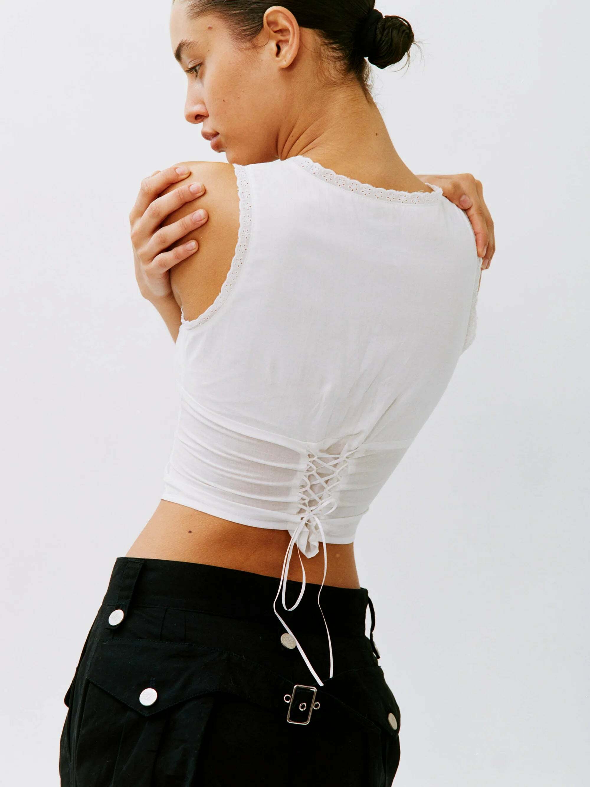 Adela Top - Y2K Summer Grunge Outfit, 90S Fashion, Retro Style, Y2K Club & Party Outfits