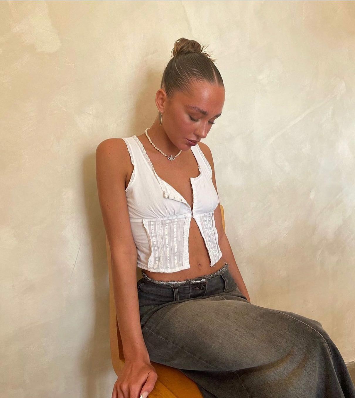 Adela Top - Y2K Summer Grunge Outfit, 90S Fashion, Retro Style, Y2K Club & Party Outfits