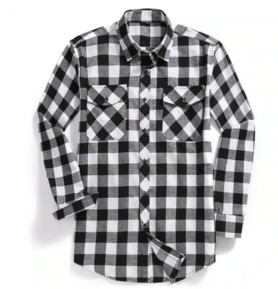 Adeline Flannel Long-Sleeve Shirt - Y2K Grunge, 90S Retro, Summer Outfits, Pastel Goth Fashion