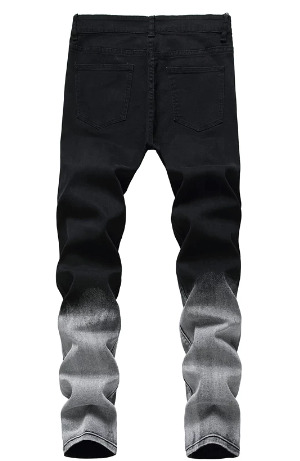 Aiden Grunge Distressed Jeans - Y2K Summer, 90S Fashion, Retro Style, Y2K Club & Party Outfits