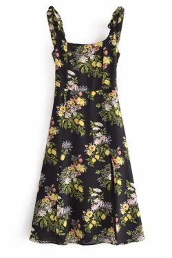 Alice Midi Dress - Y2K Summer Grunge Outfit, 90S Fashion, Retro Style, Pastel Goth Vibes