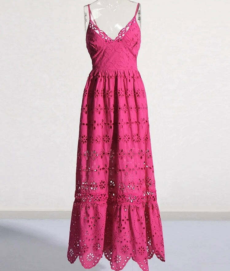 Alicia Maxi Dress - Y2K Summer Grunge Outfit, 90S Fashion, Retro Style, Y2K Party & Club
